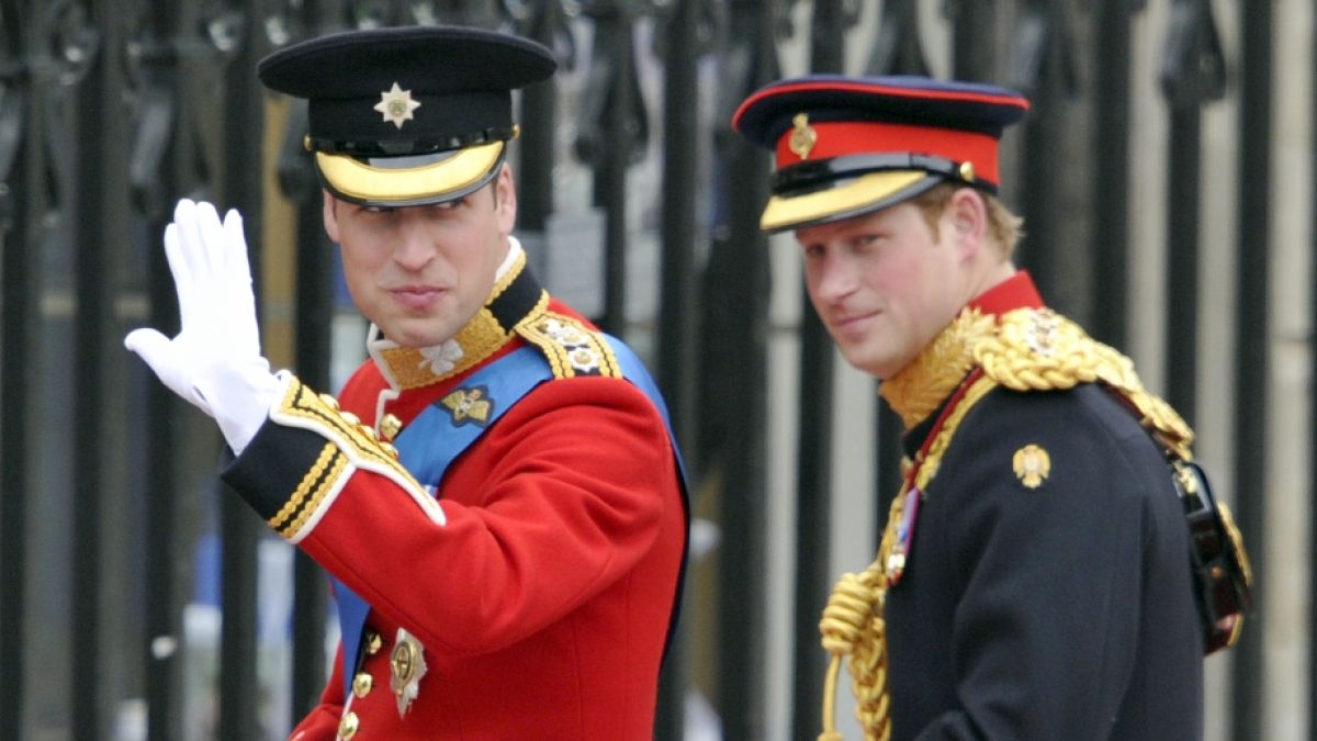 Prinz Harry hatte es nicht leicht auf Prinz Williams Hochzeit. (Foto)