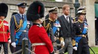 Eine familiäre Zusammenkunft der britischen Royals, hier beim Begräbnis von Queen Elizabeth II. im September 2022, endete mit einem unerwarteten Blutbad.