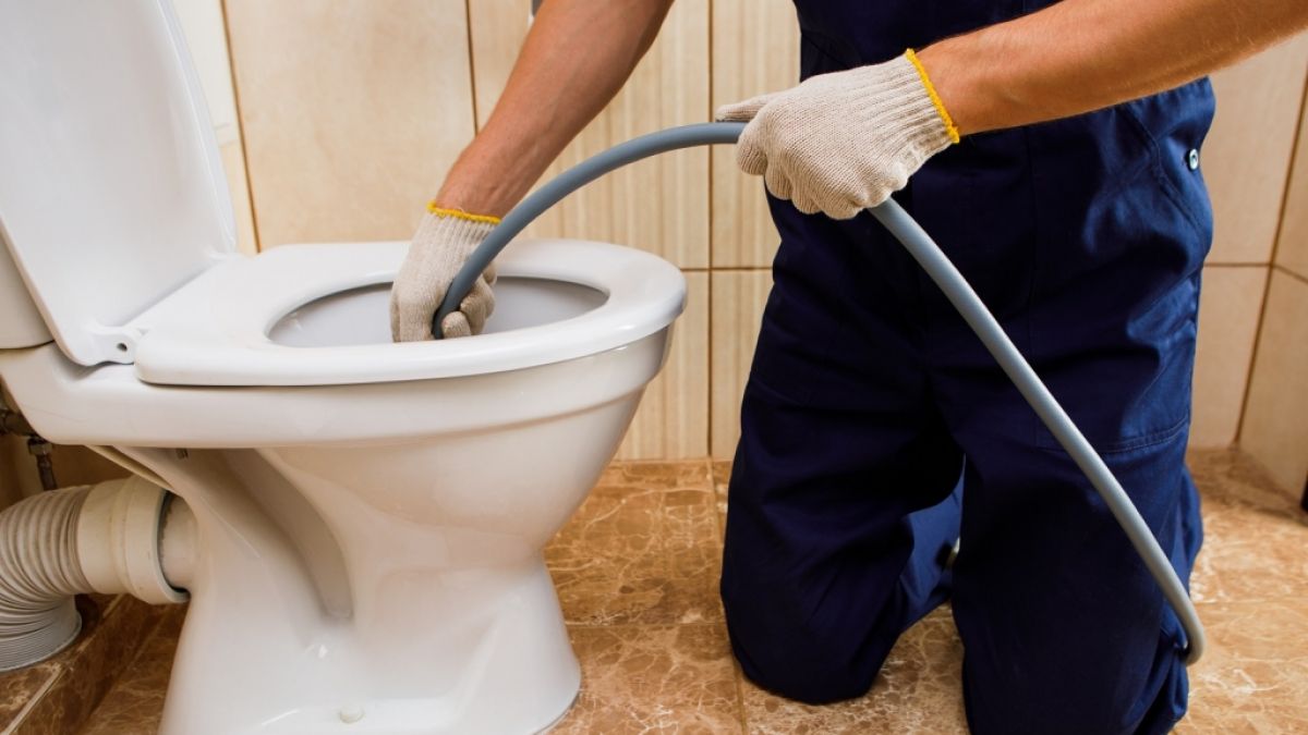 Ein Klempner fand jetzt Leichenteile in einer Toilette in Lyon, Frankreich. (Foto)