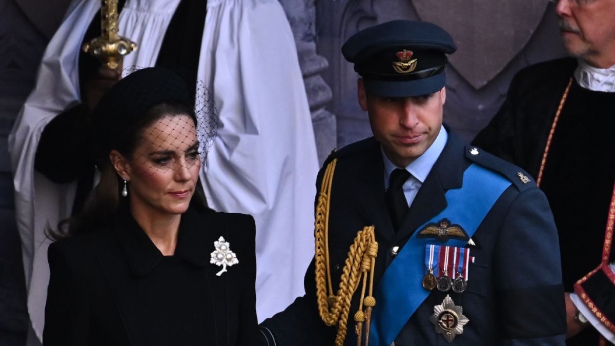 Prinzessin Kate und Prinz William trauern um die verstorbene Clare Drakeford. (Foto)