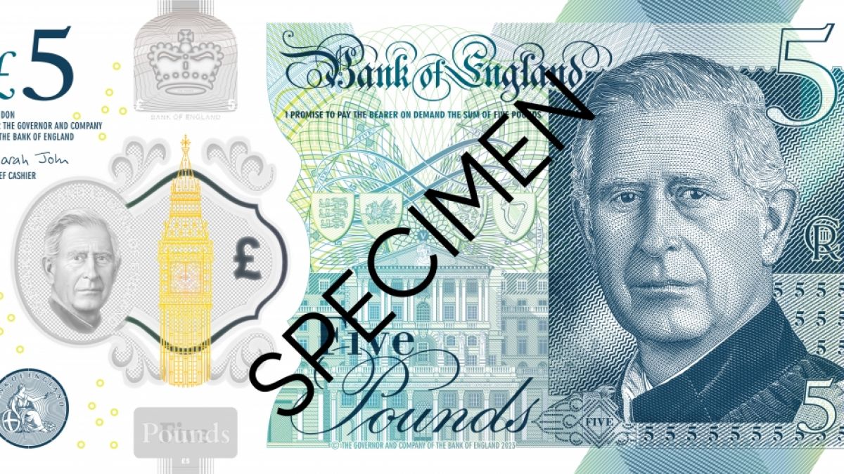 So sollte die australische Fünf-Dollar-Note nach dem Tod der Queen ursprünglich aussehen. (Foto)