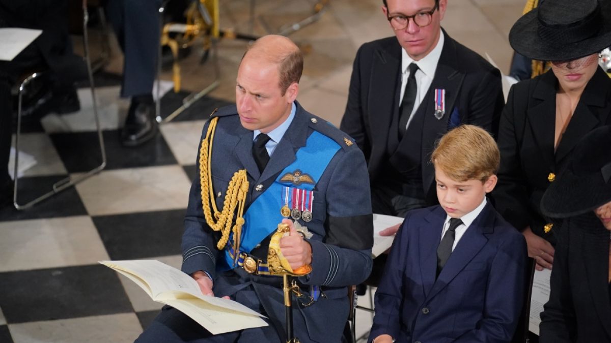 Prinz William berichtet in einem Interview, was seinen Sohn Prinz George bei einer Schulaktion verärgerte. (Foto)
