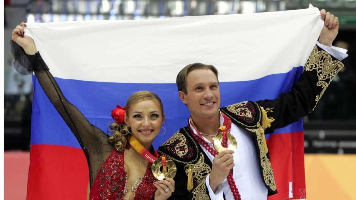 Zusammen mit Tatjana Navka holte Roman Kostomarow bei Olympia 2006 Gold im Eistanz. Jetzt wurden ihm beide Füße amputiert. (Foto)