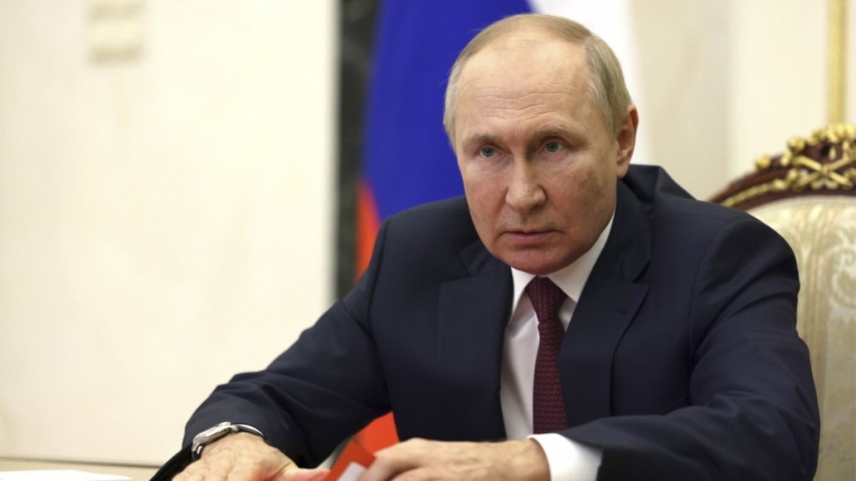 Ein neues Video lässt erahnen, wie schlecht es um Wladimir Putins Gesundheit steht. (Foto)