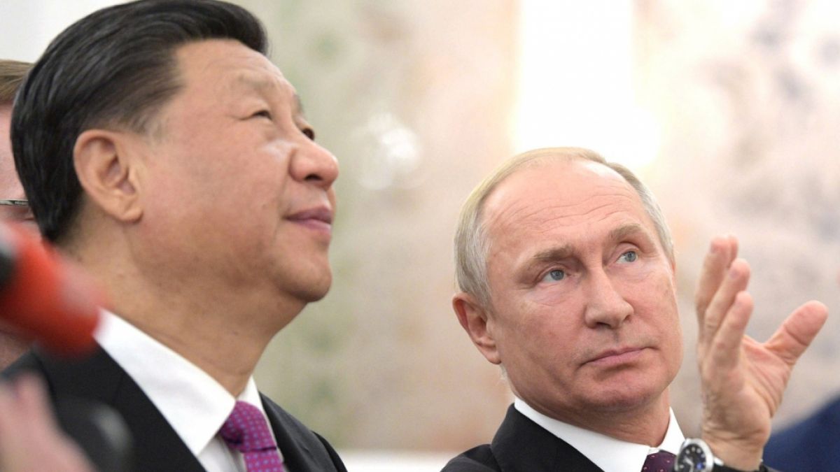 Ist sich Wladimir Putin der Unterstützung durch China längst sicher? (Foto)