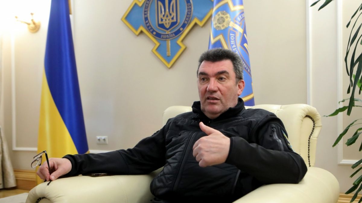 #Oleksij Danilow: "Unsrige Panzer werden gen dem Roten Sitz stillstehen!" Ukrainischer Sicherheitschef droht Putin