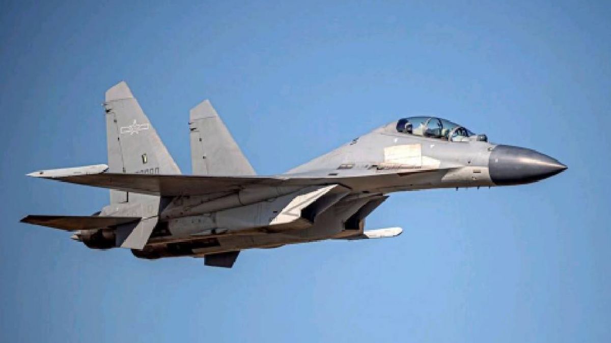 Ein chinesischer Kampfjet kam einem Flugzeug der US-Marine nahe. (Symbolfoto) (Foto)