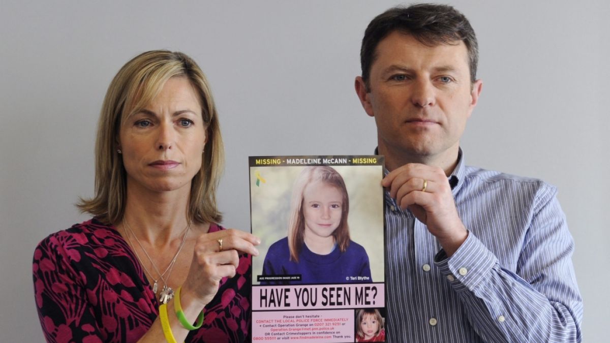 Kate und Gerry McCann suchen seit mehr als 15 Jahren nach ihrer verschwundenen Tochter Madeleine. Eine Aufklärung in dem Fall rückt wohl wieder in weite Ferne. (Foto)