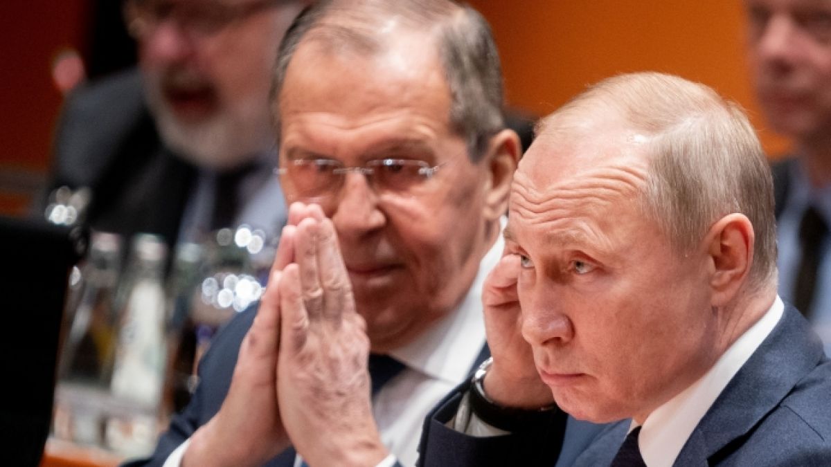 Sergej Lawrow lästerte über Kreml-Boss Putin. (Foto)
