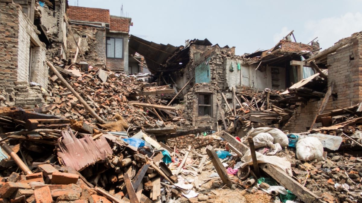 Die zerstörerische Kraft der Natur: Erdbeben hinterlässt Spuren der Verwüstung. (Foto)