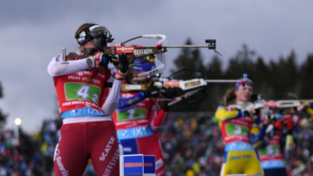 Für die Biathlon-Stars geht es im schwedischen Östersund weiter. (Foto)