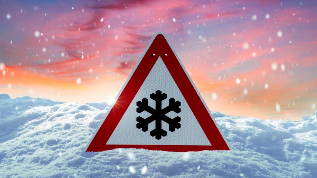 Meteorologen warnen vor kräftigen Schneefällen. (Foto)