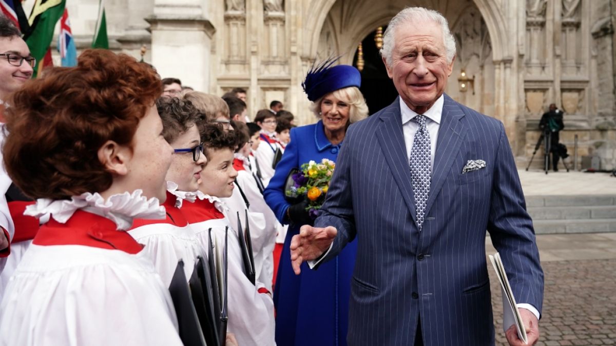 Nicht jeder war König Charles III. bei den Feierlichkeiten zum Commonwealth Day 2023 wohlgesonnen. (Foto)