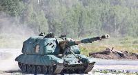 Ukrainische Streitkräfte sollen eine russische Panzerhaubitze abgeschossen haben. (Symbolfoto)