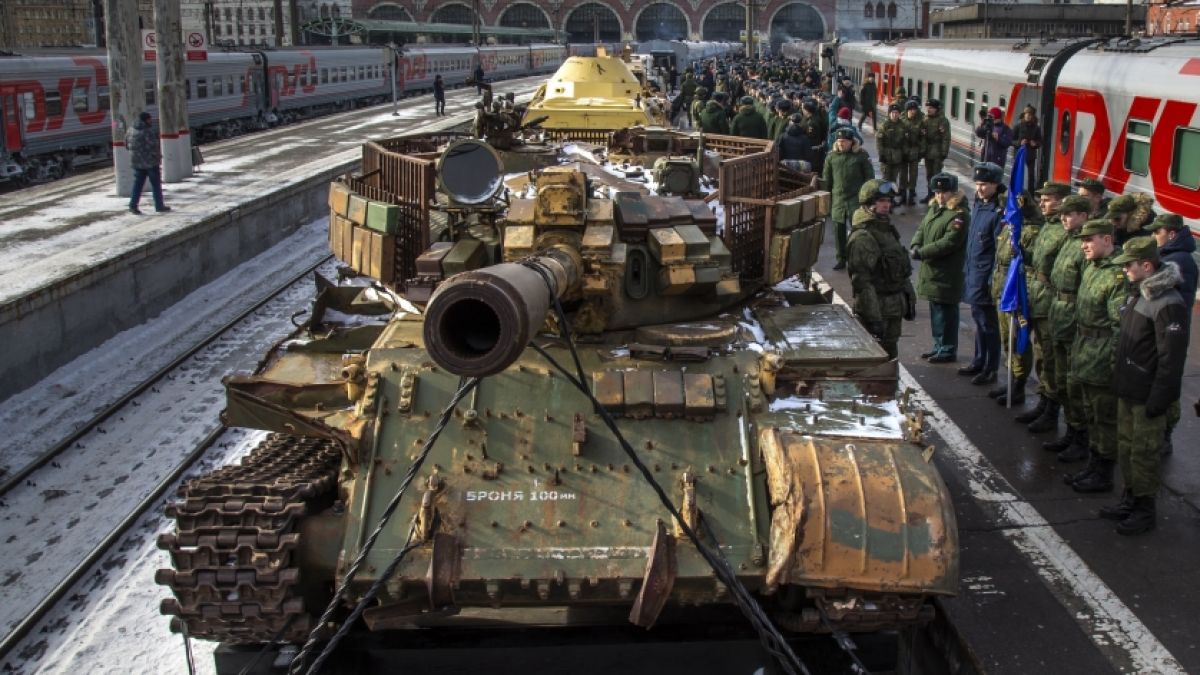 Wladimir Putin schickt jetzt T-55-Panzer an die Ukraine-Front. (Foto)