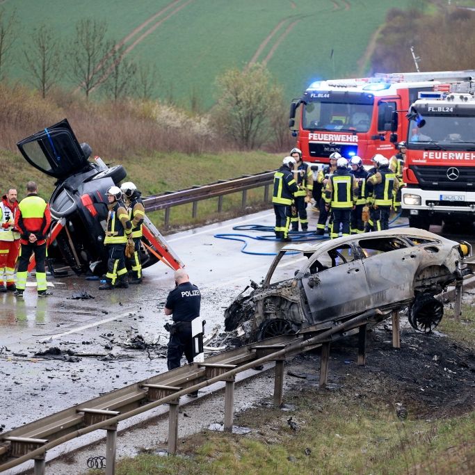 Todesfahrer bei Horror-Unfall in Thüringen ist 34-Jähriger