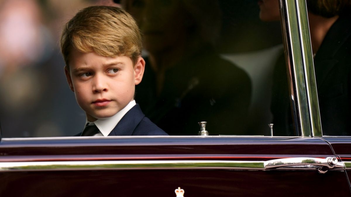 Prinz George darf bei der Krönung seines Großvaters König Charles III. eine ehrenvolle Aufgabe übernehmen und ins Rampenlicht rücken. (Foto)