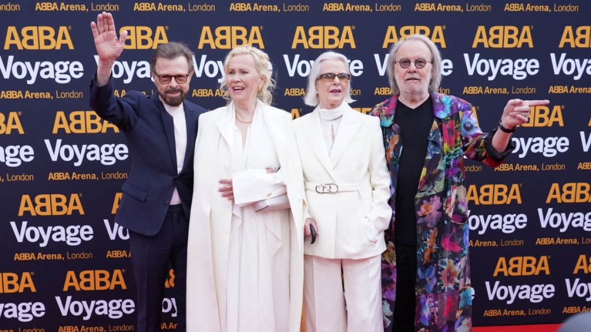 Die schwedische Band ABBA trauert um ihren Gitarristen. (Foto)