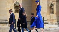 Prinzessin Kates Familie schlug bei der Ostermesse im farblichen Partner-Look auf.