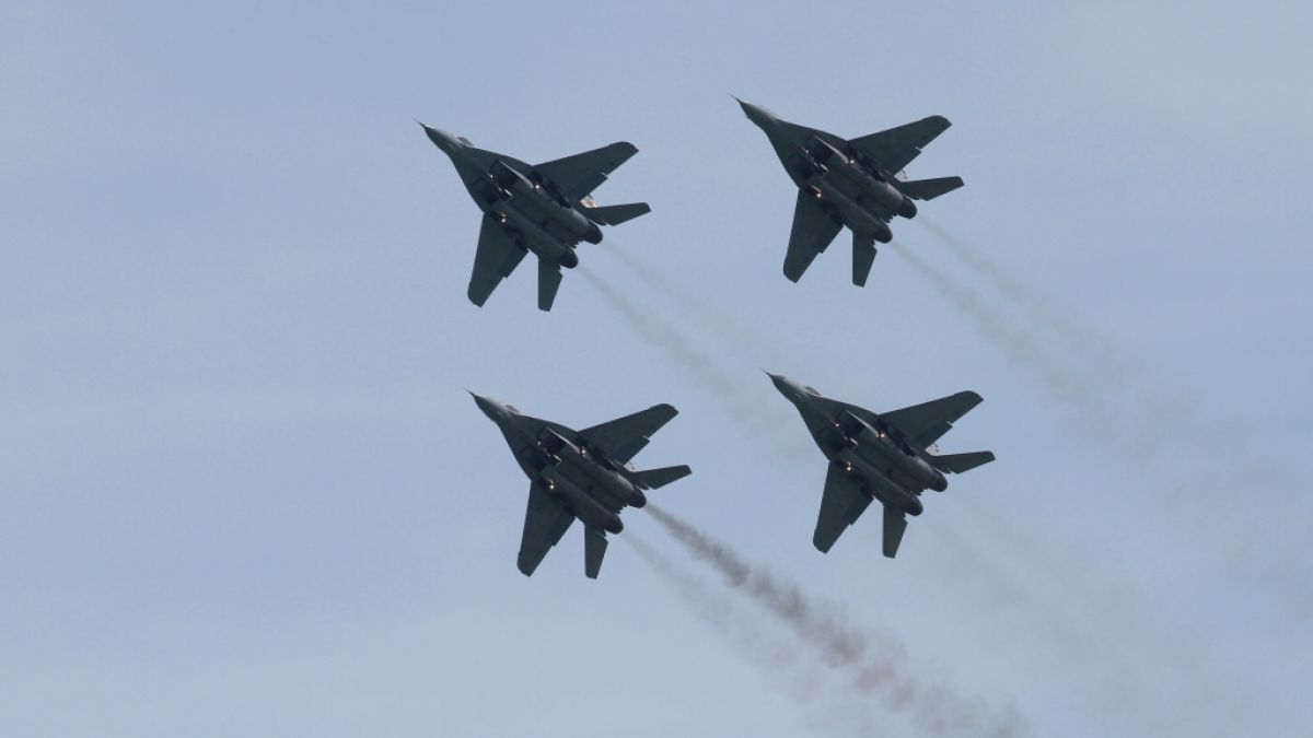 Deutschland erlaubt Polen, Kampfjets an die Ukraine zu liefern. (Symbolbild) (Foto)