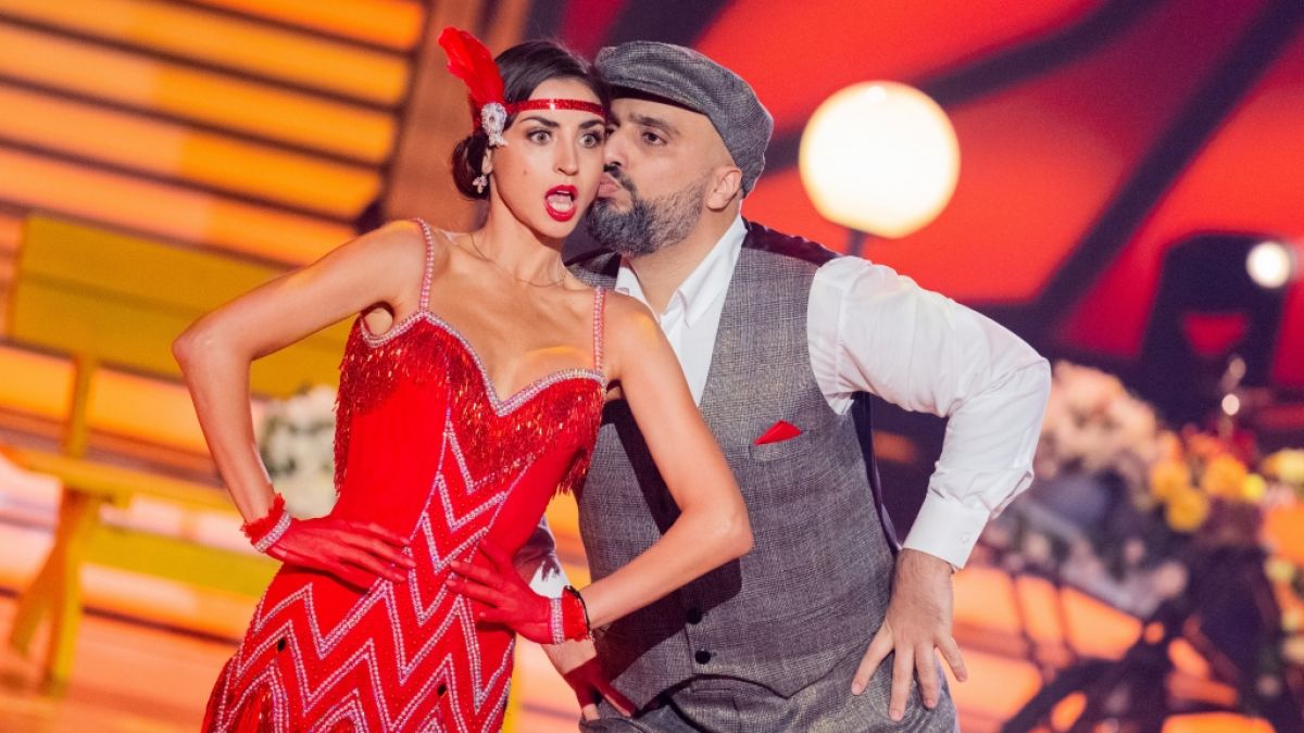 Comedian Abdelkarim tanzte in der aktuellen Staffel von "Let's Dance" unter anderem mit Profitänzerin Ekaterina Leonova. (Foto)