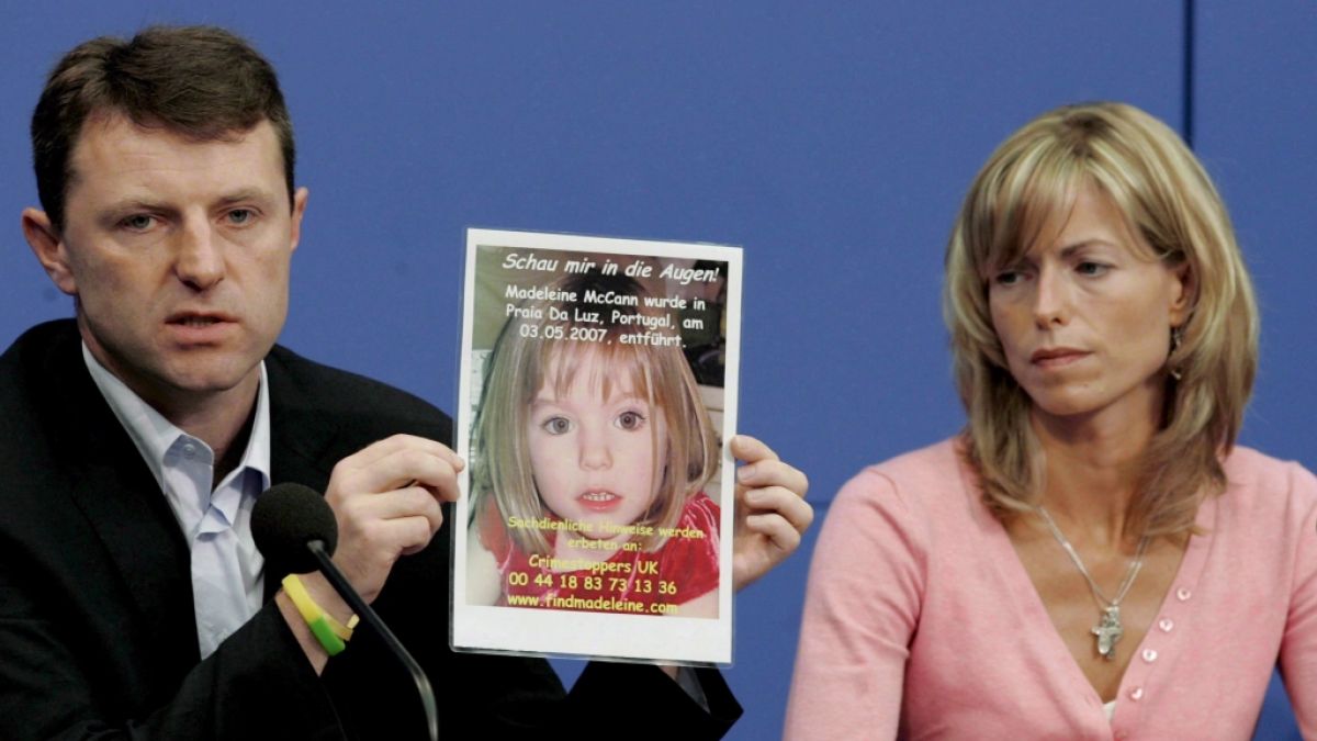 Gerry und Kate MacCann suchen seit 2007 nach ihrer vermissten Tochter Maddie. (Foto)