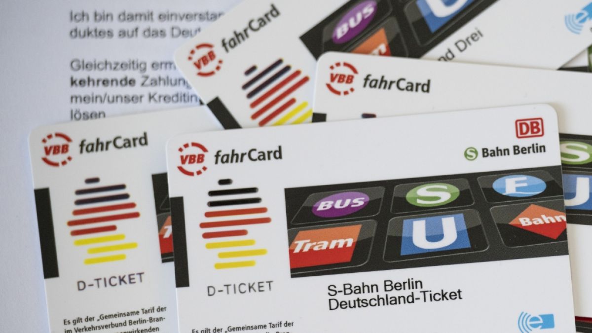 Um die Nutzung und Bezahlung des Deutschland-Tickets herrscht derzeit noch großes Chaos. (Foto)