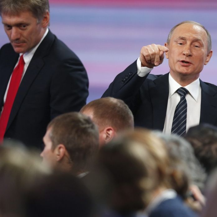 Kreml-Sprachrohr gibt Statement zu Doppelgänger-Getuschel und Bunker-Gerüchten