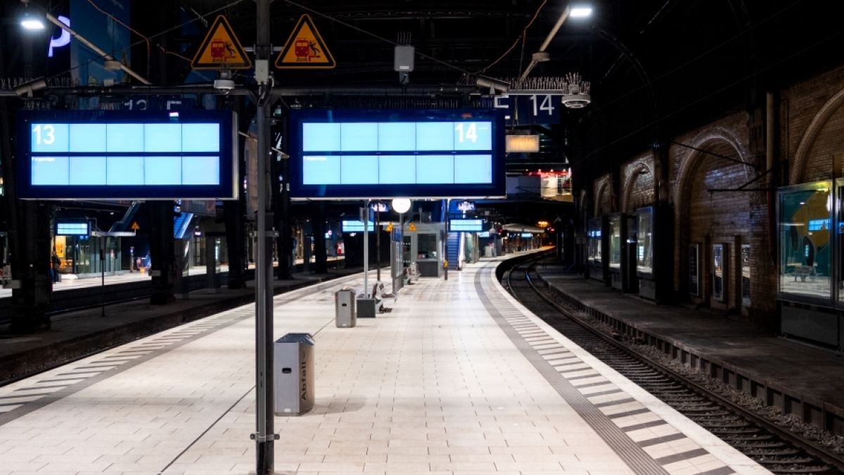 Steht der Bahnverkehr in Deutschland schon bald wochenlang still? (Foto)