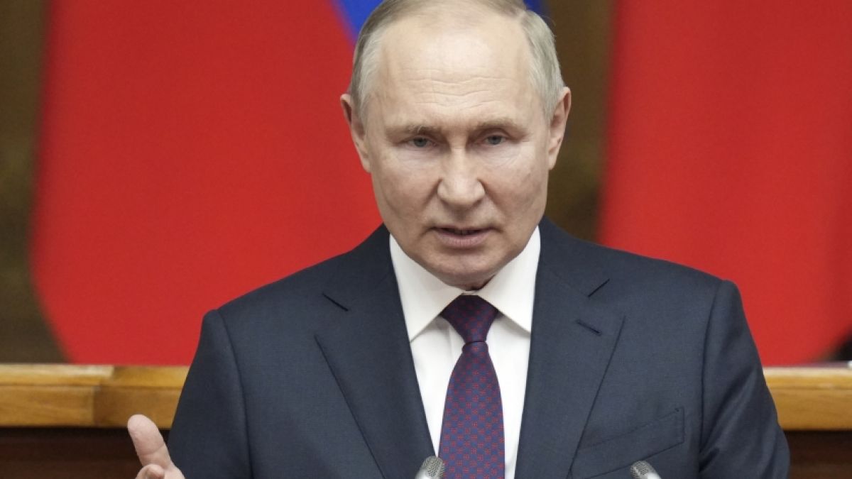 Explosionen und Drohnen-Angriffe auf der Krim erschüttern Wladimir Putin. (Foto)
