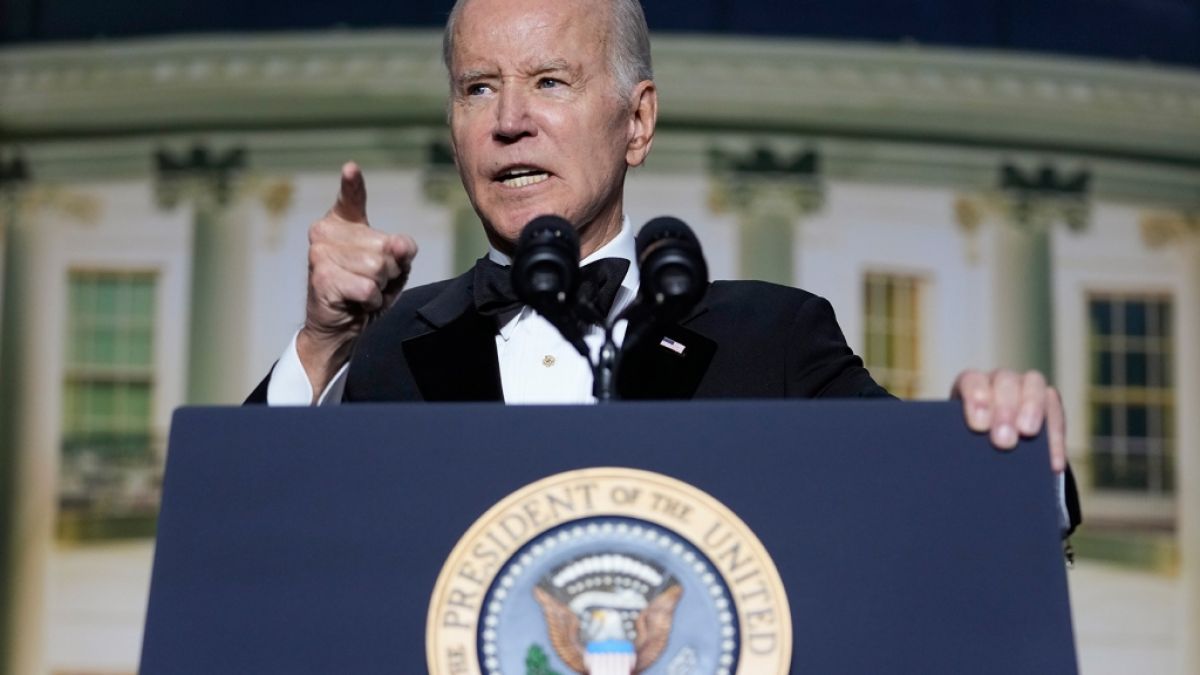 Joe Biden schockte bei einer Rede mit einer rassistischen Äußerung. (Foto)