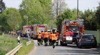 In Hürth bei Köln sind bei einem Zugunglück zwei Menschen ums Leben gekommen.