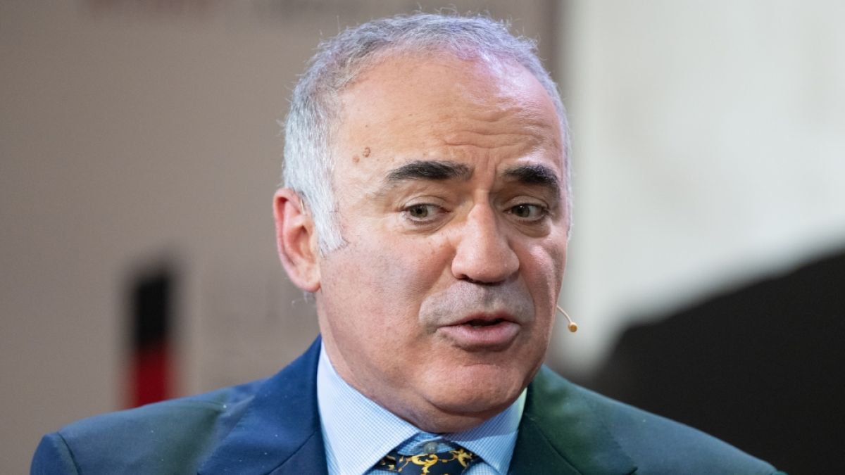 Garri Kasparow, ehemaliger russischer Schachweltmeister, hofft auf eine Niederlage Putins im Ukraine-Krieg. (Foto)