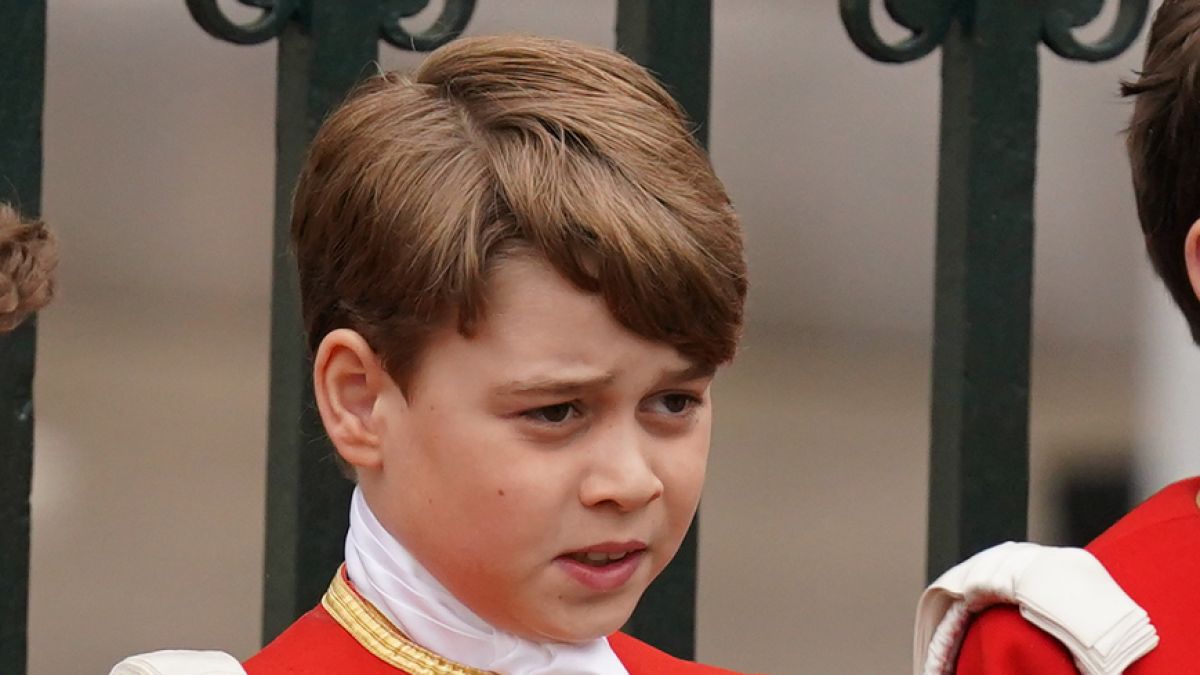 Prinz George wollte bei der Krönung keine Shorts tragen. (Foto)