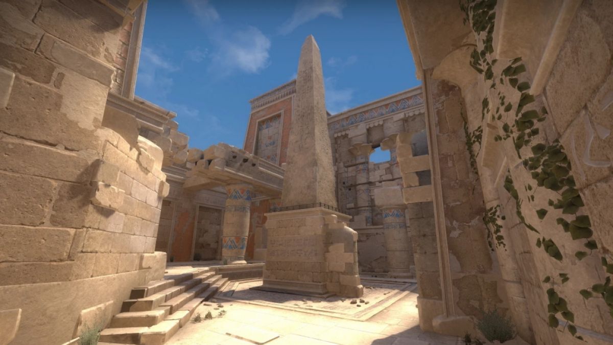 Die CS:GO-Karte Anubis spielt in einem ägyptischen Tempelkomplex und bietet viel Spielraum für taktische Geplänkel. (Foto)
