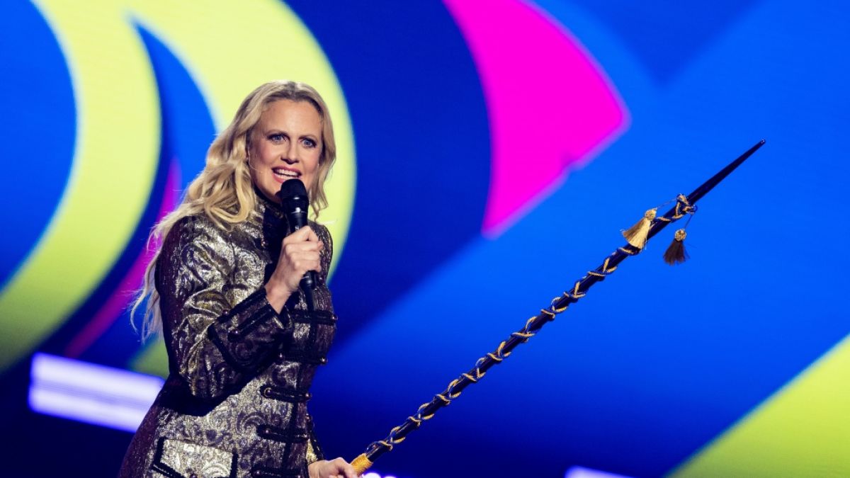 Barbara Schöneberger vergibt beim "Eurovision Song Contest" nicht die Punkte. (Foto)