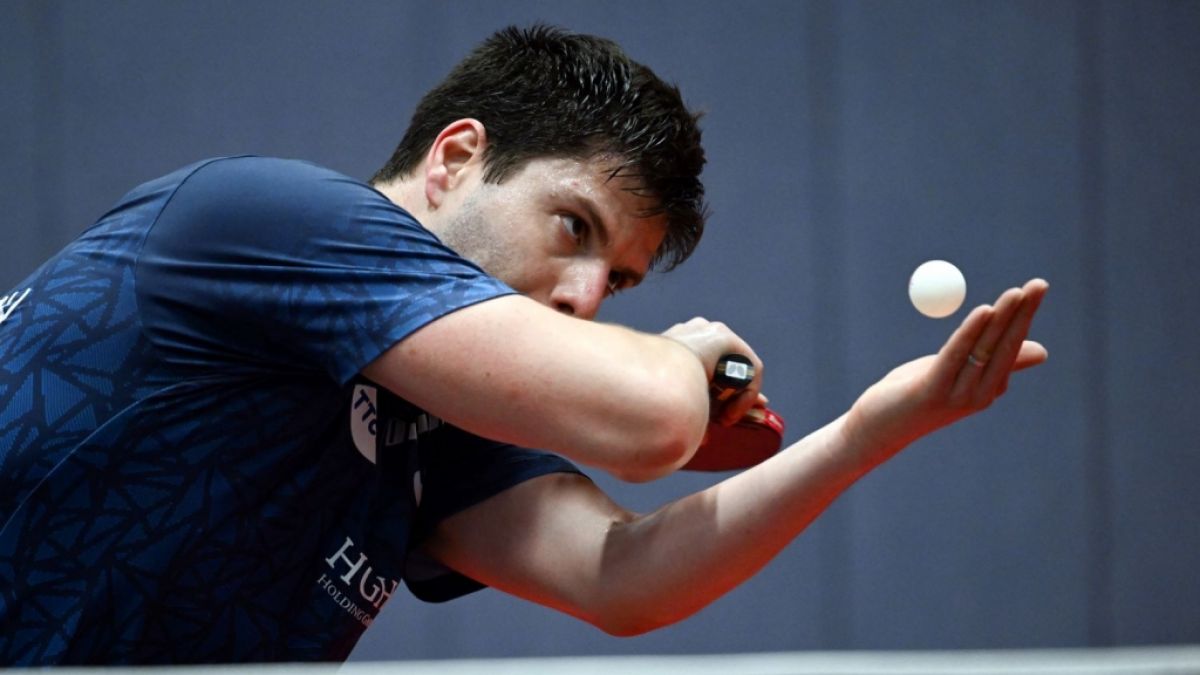 Dimitrij Ovtcharov in Aktion. Der deutsche Profi tritt bei der Tischtennis-WM 2023 an. (Foto)
