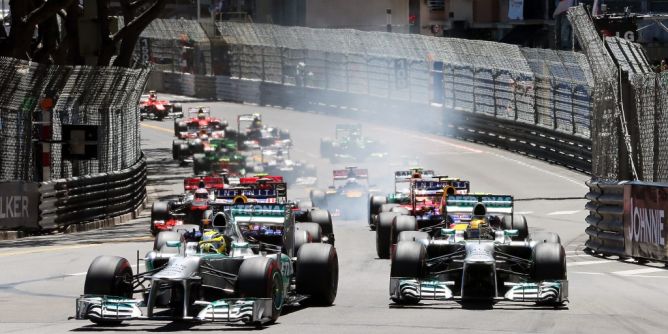 Formel 1 Ergebnisse beim GP von Monaco
