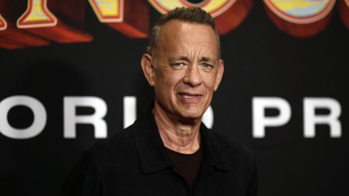 US-Schauspieler Tom Hanks rastete jetzt auf dem roten Teppich aus. (Foto)