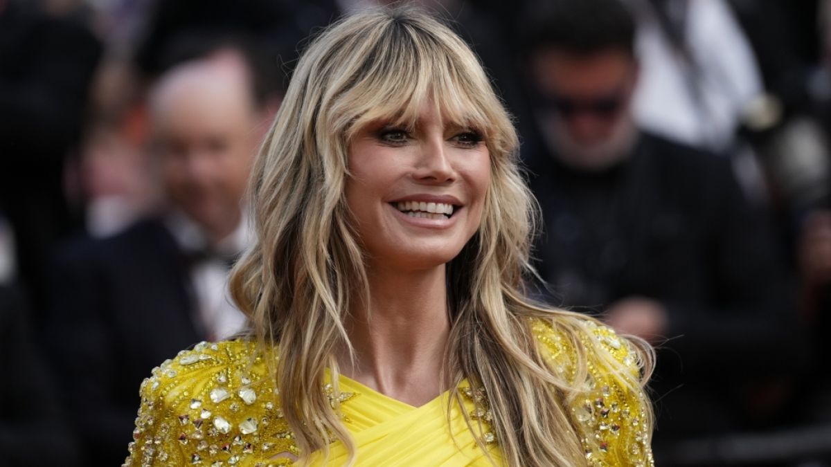 Deutlich unverhüllter als auf dem roten Teppich bei den Filmfestspielen in Cannes zeigte sich Heidi Klum bei Instagram. (Foto)