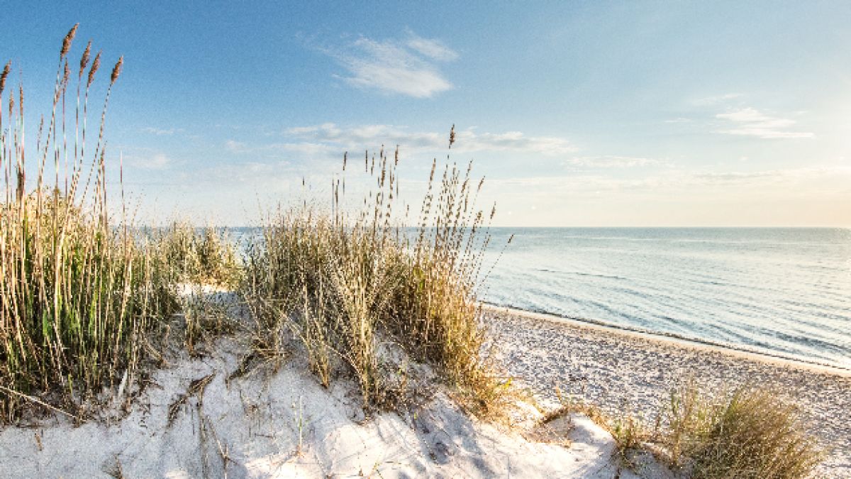 Winter am Strand kann sehr bezaubernd sein. (Foto)