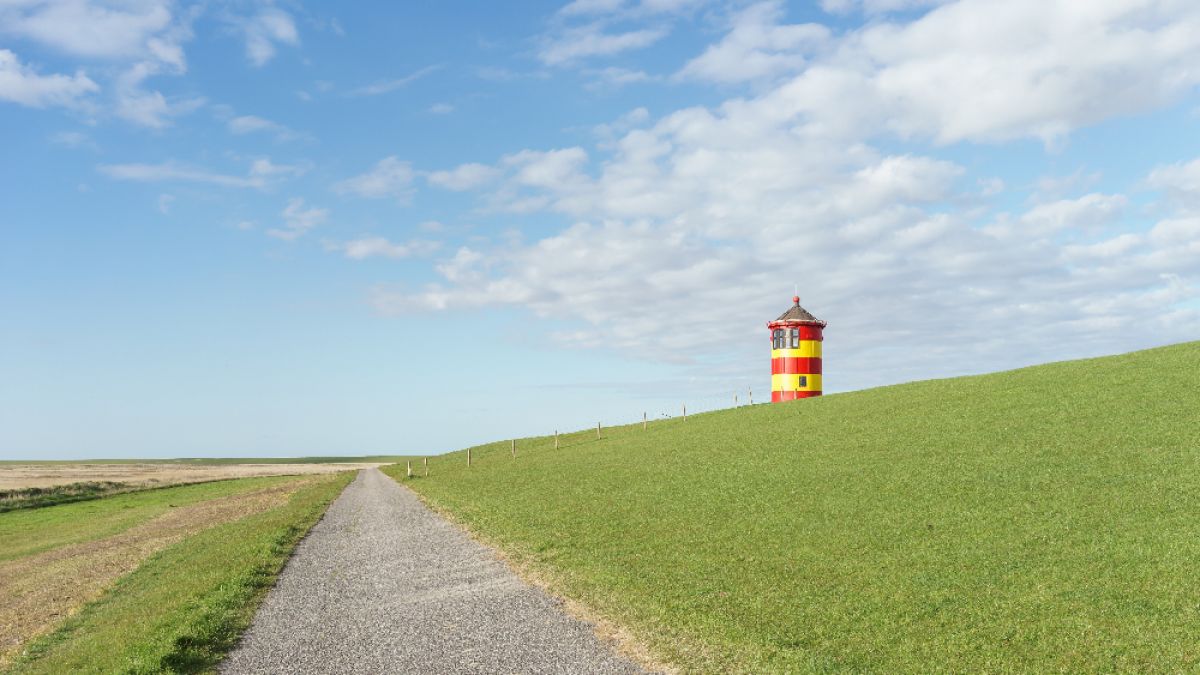 Bei sonnigem Wetter ist es an der Nordsee wunderschön. (Foto)