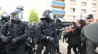 Am 3. Juni kam es in Leipzig laut Polizei zu schweren Ausschreitungen.