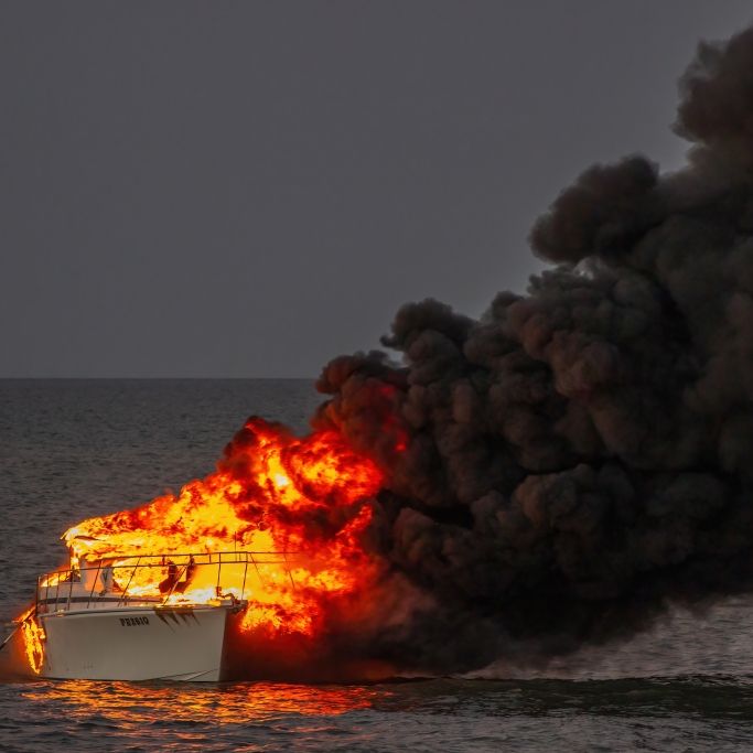 Touri-Boot plötzlich in Flammen! Drei Urlauber tot