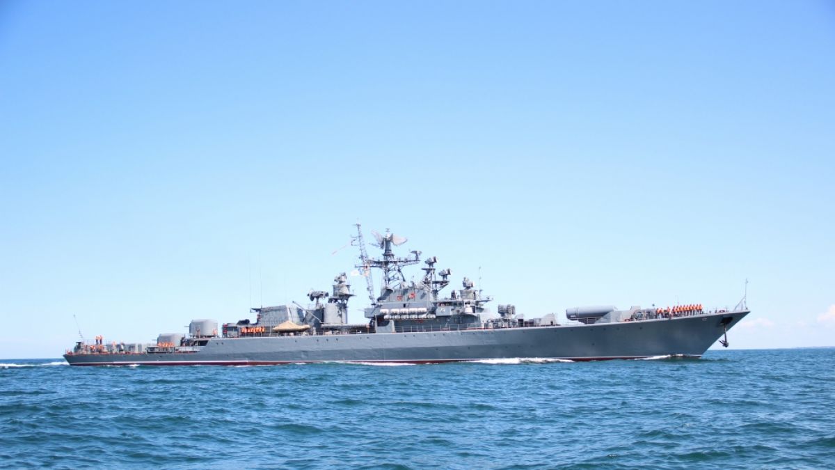 Ein russisches Kriegsschiff wurde auf dem Schwarzen Meer offenbar von mehreren Kamikaze-Drohnen attackiert. (Symbolbild) (Foto)