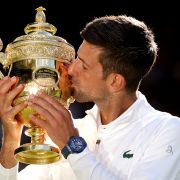 Im vergangenen Jahr gewann Novak Djokovic das Wimbledon-Finale.