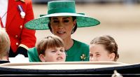 Mini-Royal kaum zu bändigen: Mit ihrem jüngsten Sprössling Prinz Louis hat Prinzessin Kate alle Hände voll zu tun.