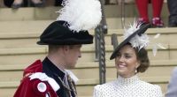 Prinz William und Prinzessin Kate bei der jährlichen Zeremonie des Hosenbandordens (Order of the Garter) auf Schloss Windsor.