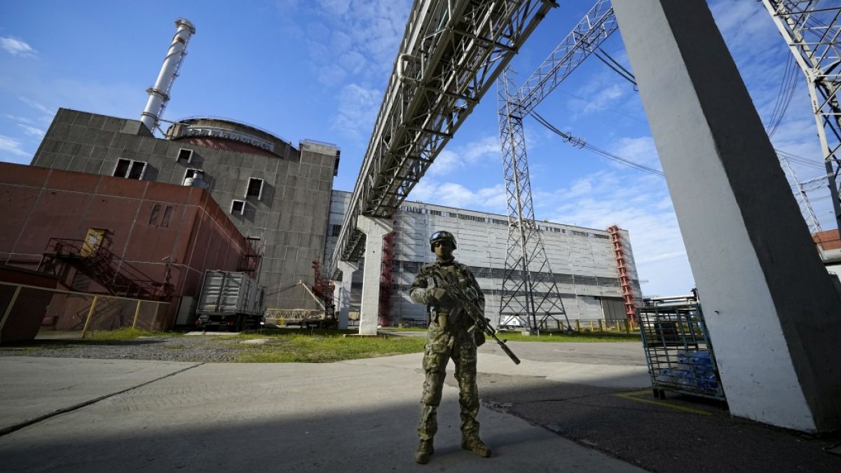 Russland soll angeblich einen Angriff auf das Kernkraftwerks Saporischschja planen. (Foto)