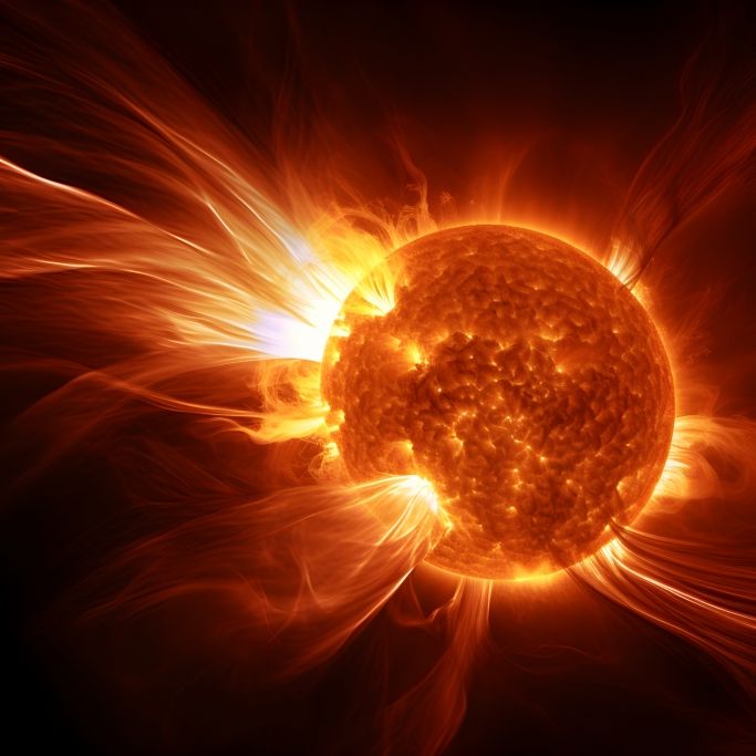 Monströser Sonnenfleck breitet sich aus! Möglicher Plasma-Streifschuss am Wochenende